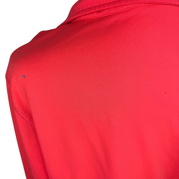 Women' Neon Pink Athletic  Running Gym Jacket Size L - Picture 5 of 5